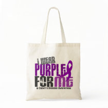 I Wear Purple For ME 6 Crohn’s Disease Bags