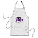 I Wear Purple For My Best Friend 10 Lupus Aprons