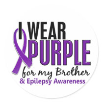 I Wear Purple For My Brother 10 Epilepsy