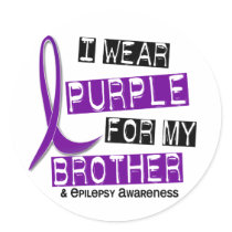 I Wear Purple For My Brother 37 Epilepsy