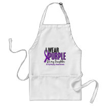 I Wear Purple For My Daughter 10 Epilepsy Apron