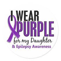 I Wear Purple For My Daughter 10 Epilepsy