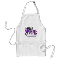 I Wear Purple For My Daughter 10 Lupus Apron