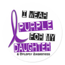 I Wear Purple For My Daughter 37 Epilepsy