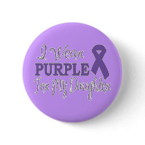 I Wear Purple For My Daughter (Purple Ribbon)