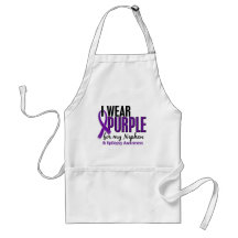 I Wear Purple For My Nephew 10 Epilepsy Aprons