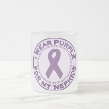 I Wear Purple For My Nephew Mugs