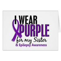 I Wear Purple For My Sister 10 Epilepsy