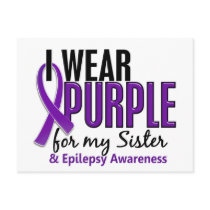 I Wear Purple For My Sister 10 Epilepsy