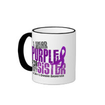I Wear Purple For My Sister 6 Crohn’s Disease Mugs