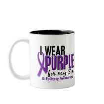 I Wear Purple For My Son 10 Epilepsy Mugs