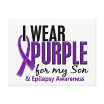 I Wear Purple For My Son 10 Epilepsy