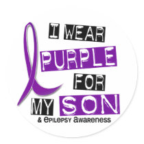 I Wear Purple For My Son 37 Epilepsy