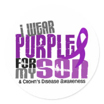 I Wear Purple For My Son 6 Crohn’s Disease
