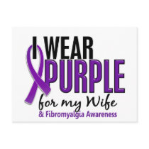 I Wear Purple For My Wife 10 Fibromyalgia