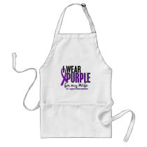 I Wear Purple For My Wife 10 Lupus Aprons