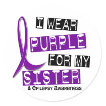 I Wear Purple Sister Epilepsy