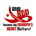 I Wear Red For My Grandpa's Heart 33 t-shirts