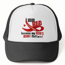 I Wear Red For My Mom 's Heart 33 Hats