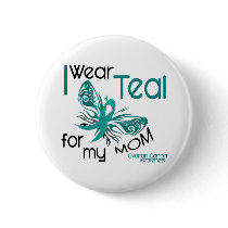 I Wear Teal For My Mom 45 Ovarian Cancer