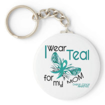 I Wear Teal For My Mom 45 Ovarian Cancer
