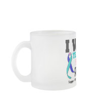 I Wear Thyroid Cancer Ribbon For My Daughter Coffee Mug