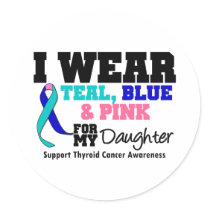 I Wear Thyroid Cancer Ribbon For My Daughter