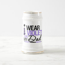 I Wear Violet For My Dad Coffee Mug