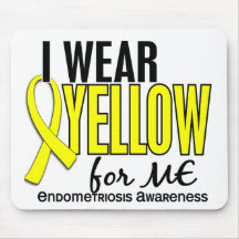 I Wear Yellow For Me 10 Endometriosis Mousepad