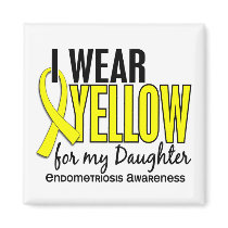I Wear Yellow For My Daughter 10 Endometriosis