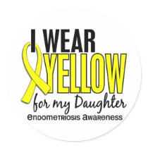 I Wear Yellow For My Daughter 10 Endometriosis