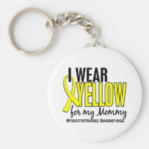 I Wear Yellow For My Mommy10 Endometriosis Key Chains