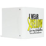 I Wear Yellow Godfather 10 Testicular Cancer binders