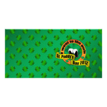 I went to the pub Saint paddy's day 2012 Photo Card