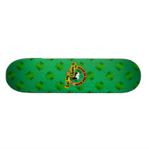 I went to the pub Saint paddy's day 2012 Skate Deck