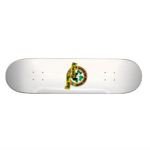 I went to the pub Saint patrick's day 2012 Skate Board