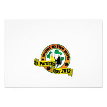 I went to the pub St. patrick's day 2012 Personalized Invites