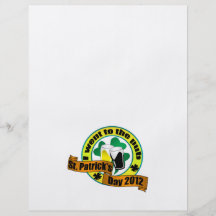 I went to the pub St. patrick's day orange yellow Flyers