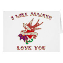 I Will Always Love You Greeting Cards
