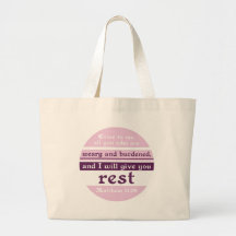 I Will Give You Rest Bag