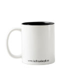 "I will not hit boys" mug