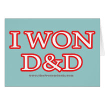 I Won D&D