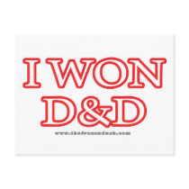 I Won D&D