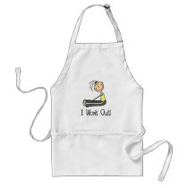I Work Out Tshirts and Gifts Apron