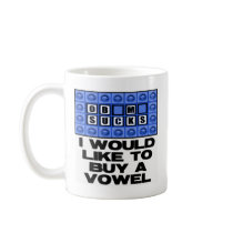 I would like to buy a vowel - Obama Sucks Coffee Mugs