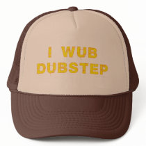 I Wub Dubstep (stiches) Hats