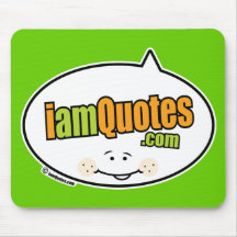 iamQuotes.com Logo Mousepads