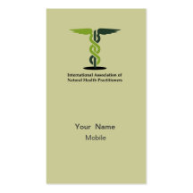 IANHP logo Business Card