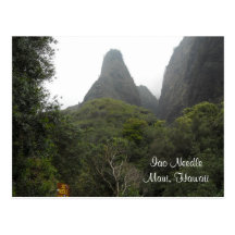 Iao Needle - Maui Hawaii Post Card