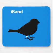 iBand Blue Mouse Pads